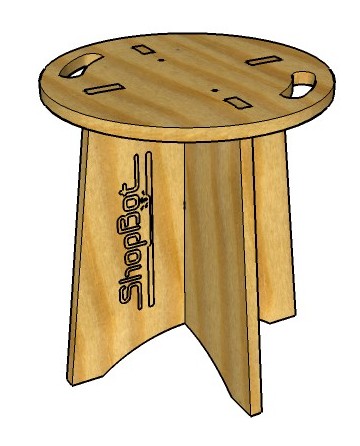 sketchup stool